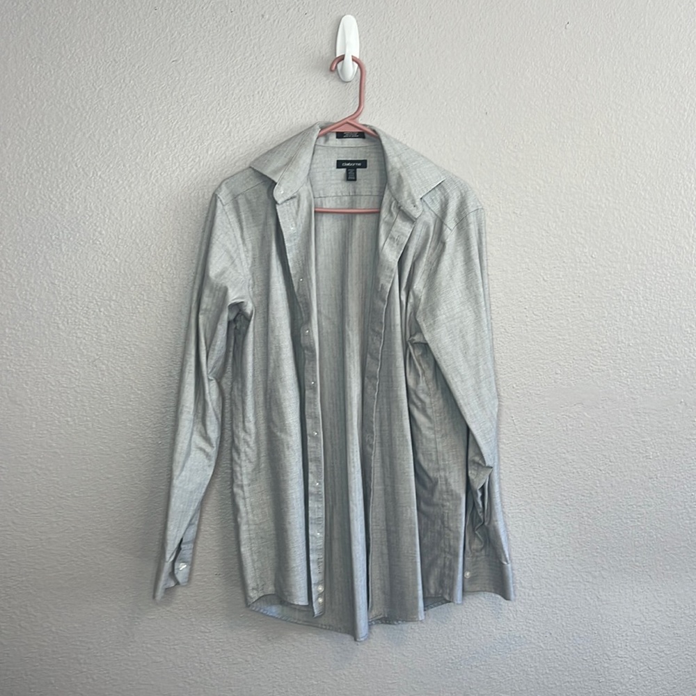 Claiborne 15.5” Men’s Button Up Dress Shirt